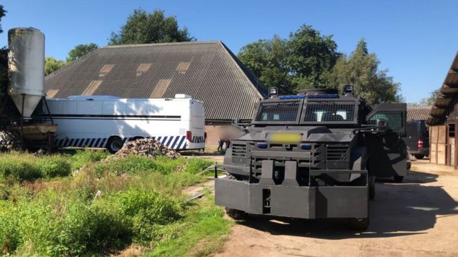 Netherlands’ largest cocaine lab found in former riding school