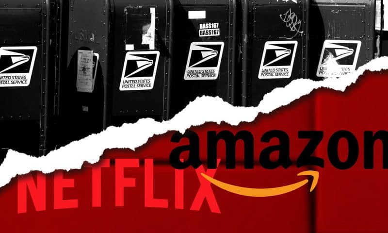 Postal Service issues have affected Netflix and Amazon