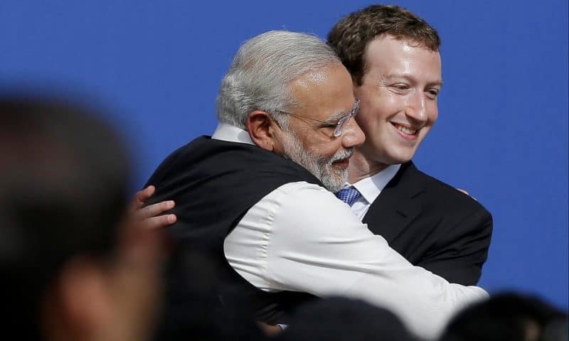 India Ruling Party Denies Preferential Treatment by Facebook