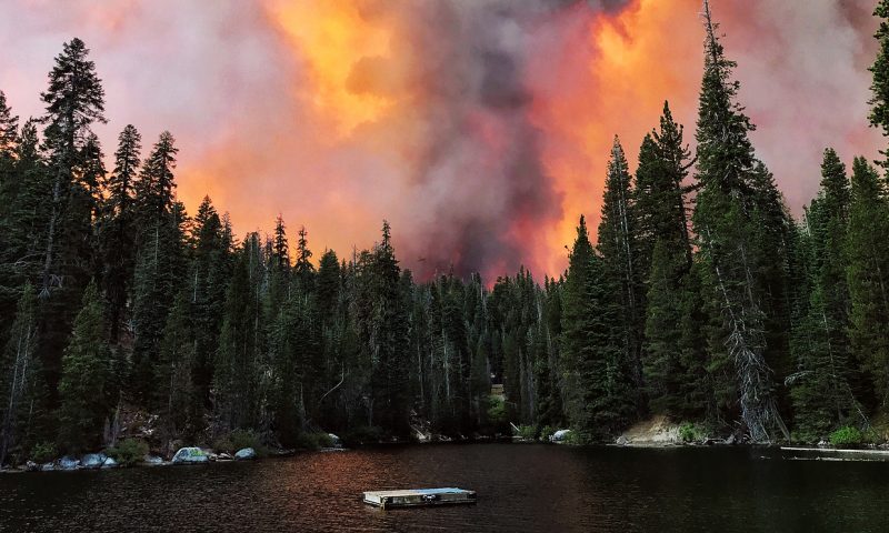 More than 200 airlifted to safety from raging California wildfire