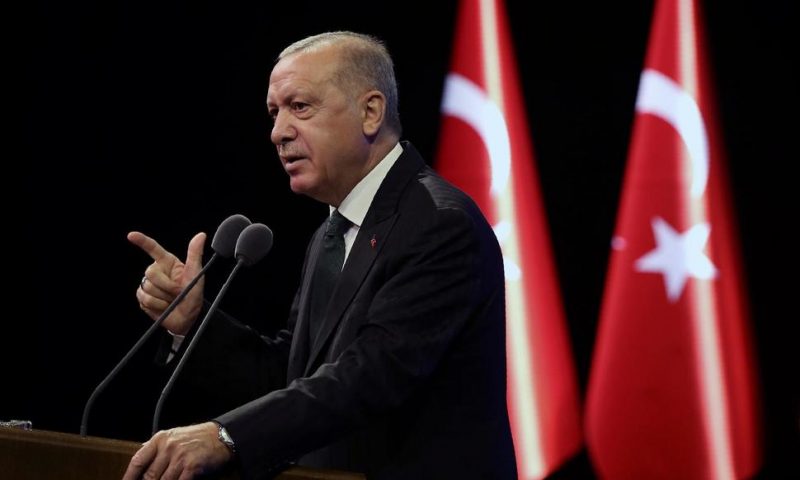 Turkey’s Erdogan Slams Macron Amid Mediterranean Tensions