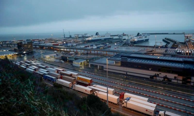 UK Says No-Deal Brexit Could See 7,000-Truck Border Queues