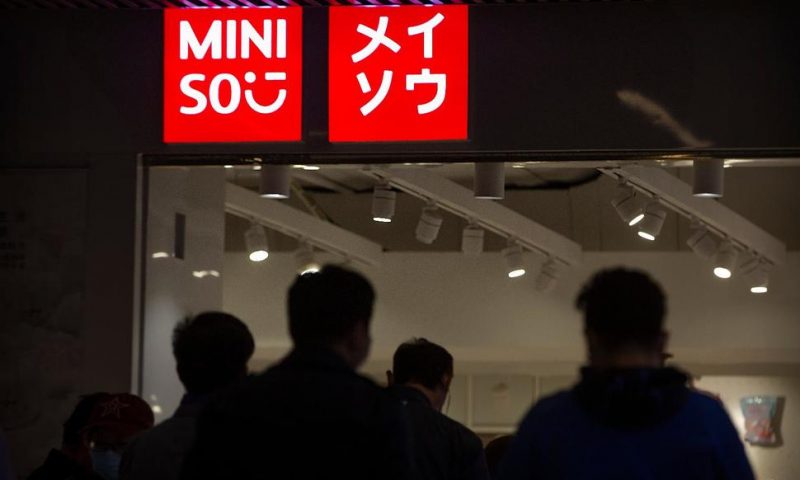 Shares of Chinese Retailer Miniso Rise in Wall Street Debut