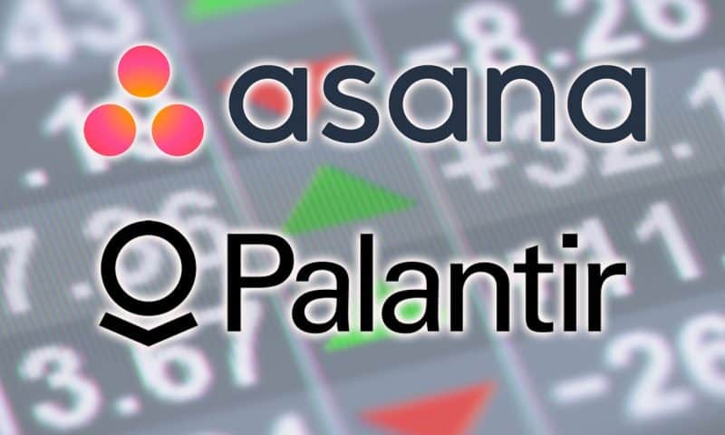 Asana, Palantir debut up more than 30%, well above reference prices in dual direct listings