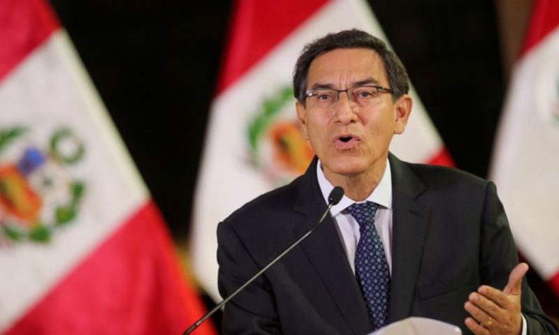 Peru’s Congress to Weigh Second Impeachment Trial for Vizcarra