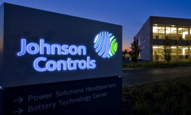 Johnson Controls International plc (JCI) Rises 2.8%