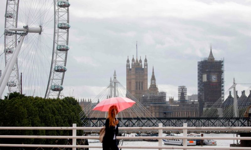 London in rare bout of euphoria before coming Brexit-induced decline