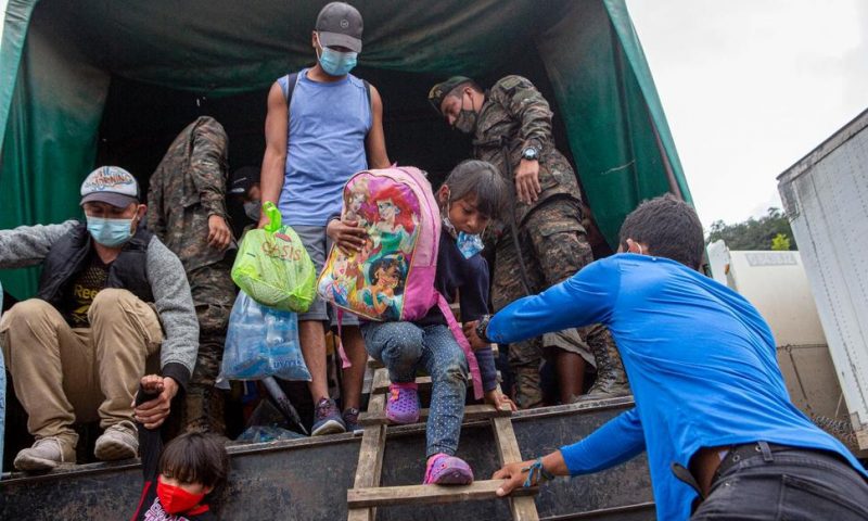 Large Migrant Caravan Dissolves in Guatemala