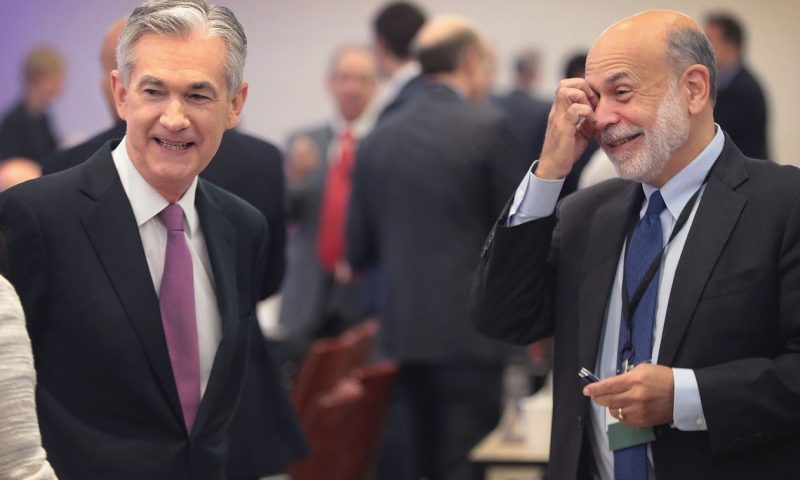 Fed has been successful at convincing markets it will be more dovish down the road, Bernanke says