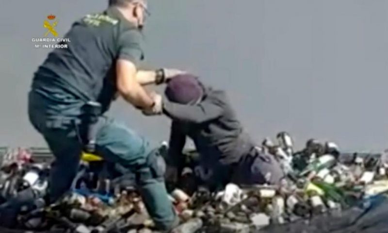 Europe-Bound Migrants Found Amid Broken Glass, Toxic Ash