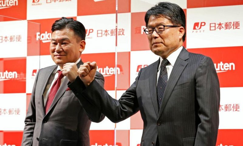 Japan Post, Rakuten Tie-Up in Digital Delivery, Cashless Pay