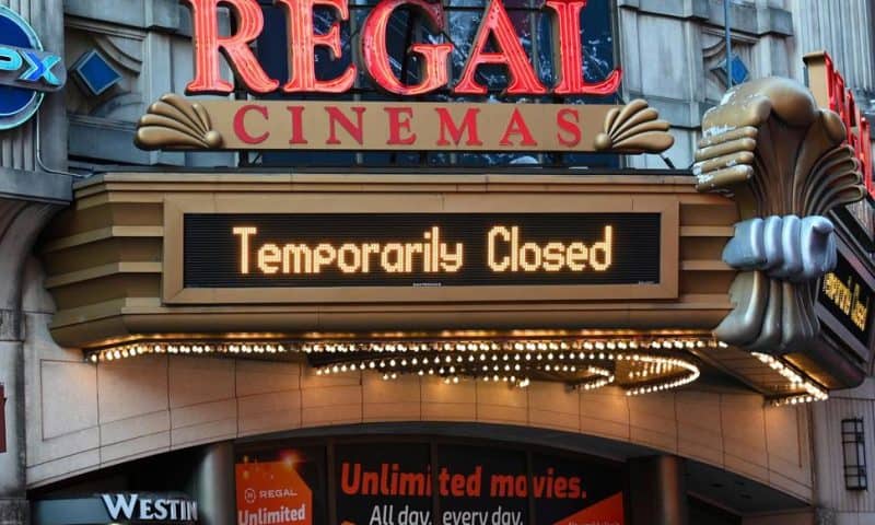 Regal Cinemas, 2nd Largest Chain in US to Reopen in April