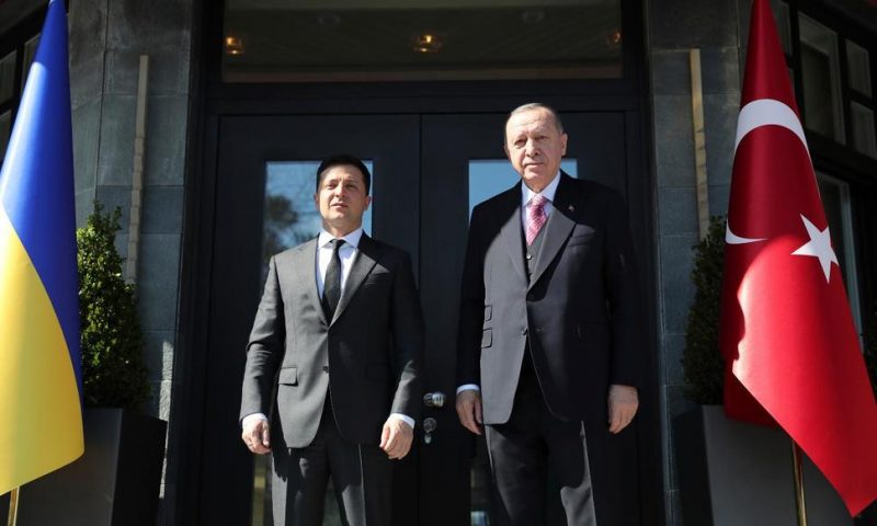 The Leaders of Ukraine, Turkey Stress Territorial Integrity