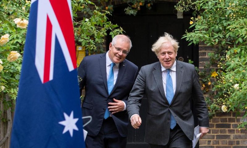 Australia, Britain Reach Free Trade Deal to Cut Many Tariffs