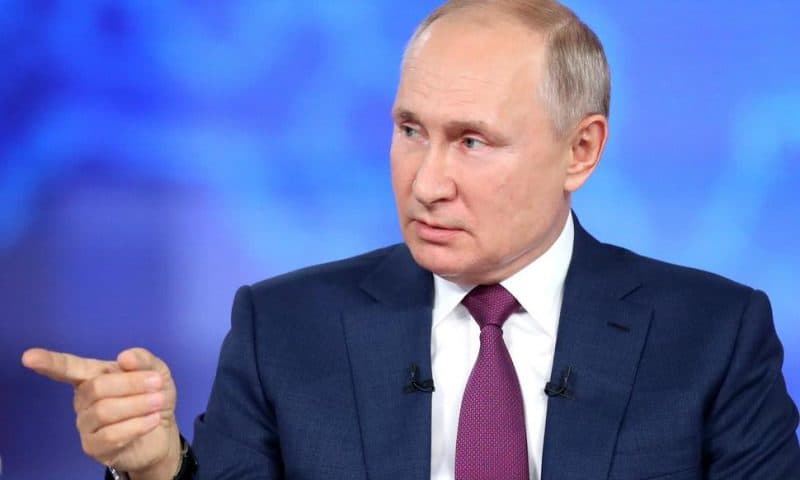 Putin: US and Britain Both Behind Black Sea ‘Provocation’