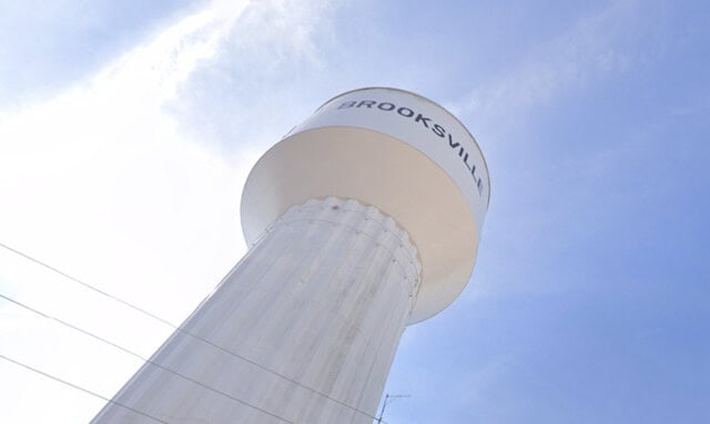 Oops town water tower sold