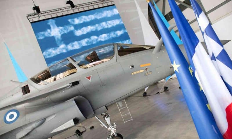 Greece Takes Delivery of 1st of 18 French Rafale Warplanes