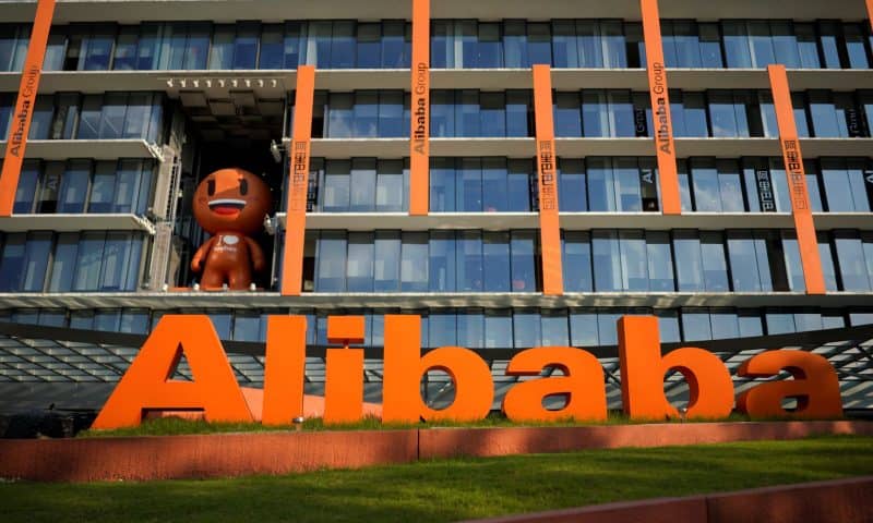 Alibaba (BABA) falls 1.61%