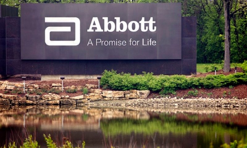 Abbott Laboratories (ABT) falls 0.38%