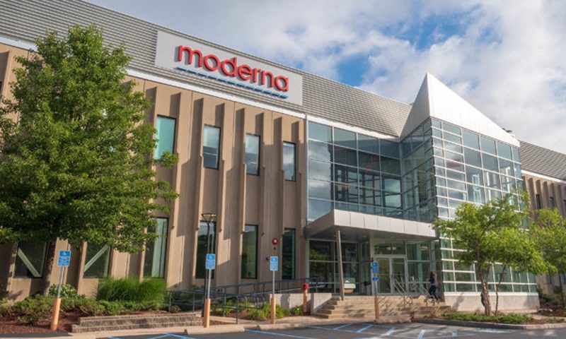 Moderna Inc. stock outperforms competitors on strong trading day