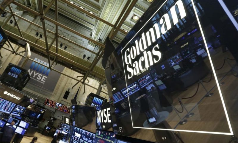 Goldman Sachs, (GS) falls 1.31%