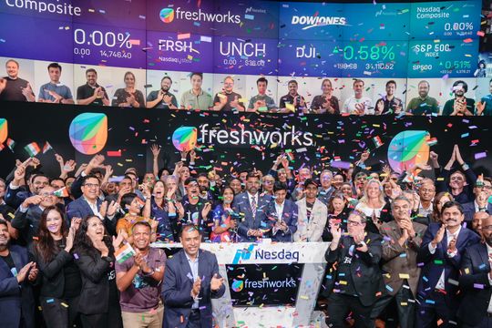 Freshworks stock jumps 32% after IPO raises more than $1 billion