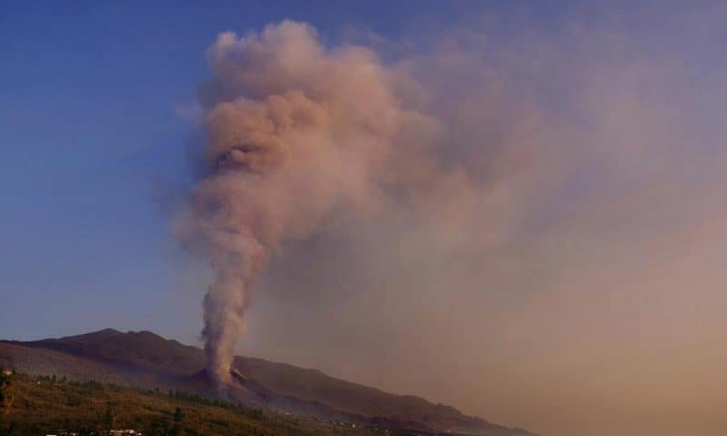 Lava From Spanish Volcano Surges After Crater Collapse