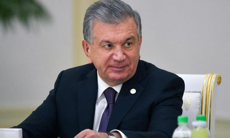 Uzbek President Heading Toward Landslide Win in Election