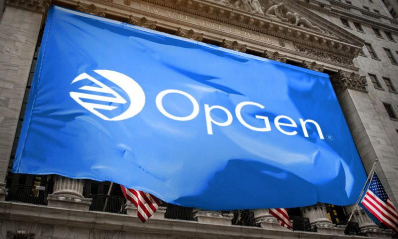 OpGen stock rockets after upbeat revenue update