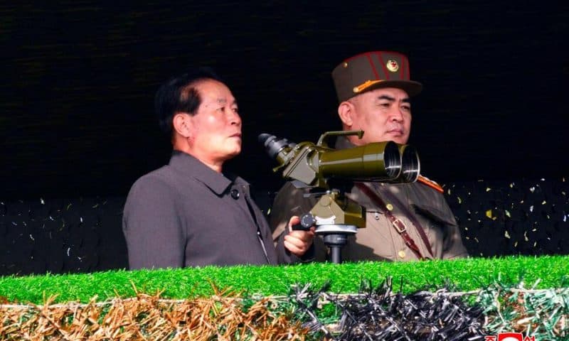 N Korea Stages Artillery Firing Drill in Latest Weapons Test