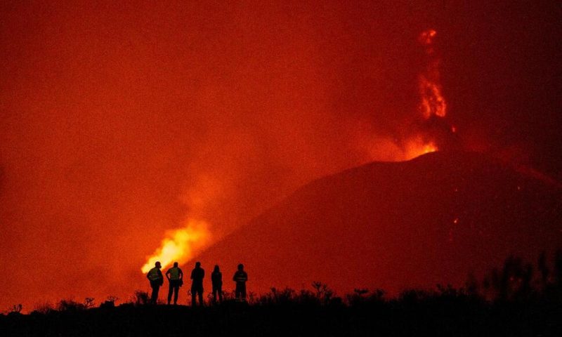 Ash From Erupting Volcano Forces Spanish Islanders Indoors