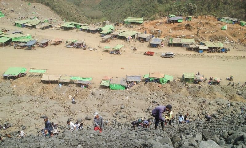 Dozens Feared Missing After Landslide at Myanmar Jade Mine