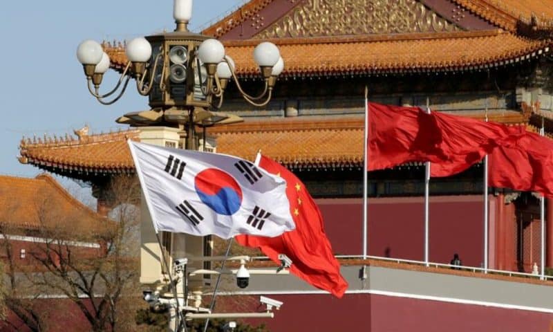 South Korea Holds Talks With China Amid Spat With Taiwan