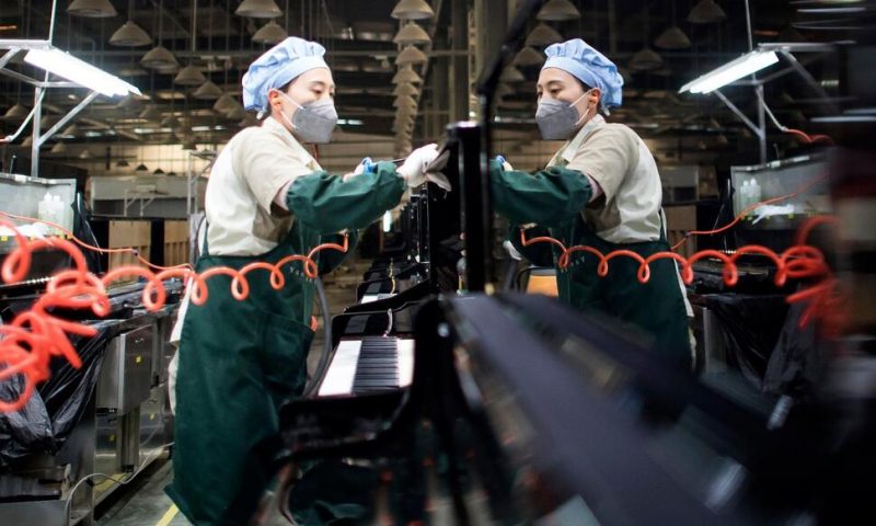 China Manufacturing Improves as Power Shortages Ease