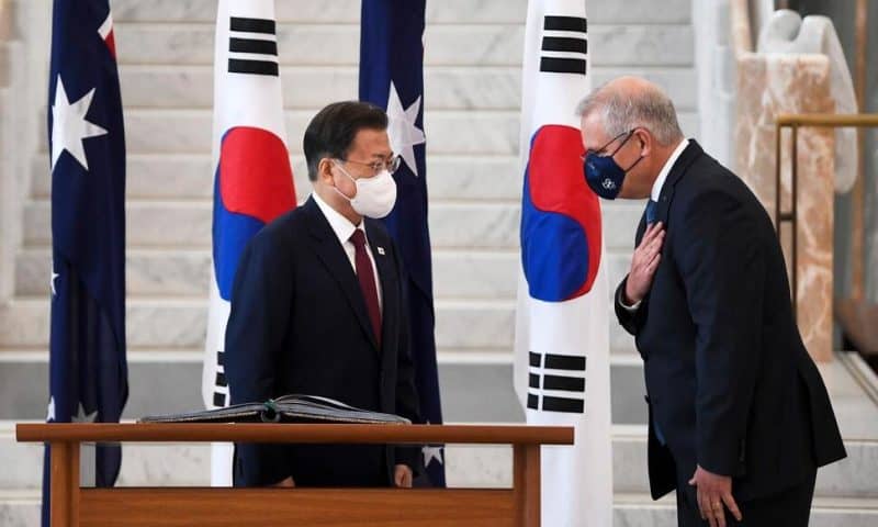 Australia and South Korea Sign Defense Deal as Leaders Meet