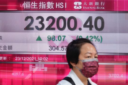 Asian markets inch higher on upbeat U.S. economic data