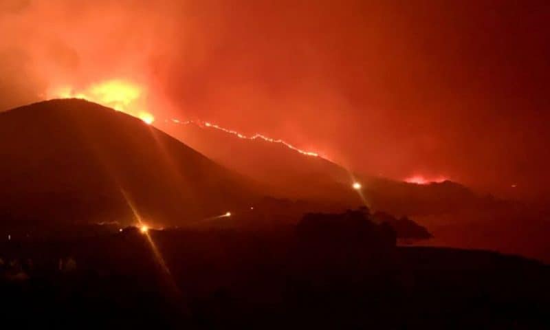 California Wildfire Triggers Evacuations, Closes Highway