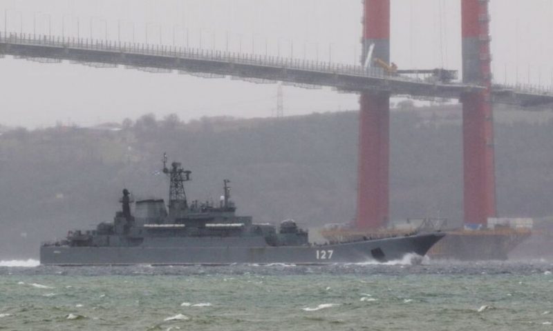 Six Russian Warships En Route to Black Sea for Drills