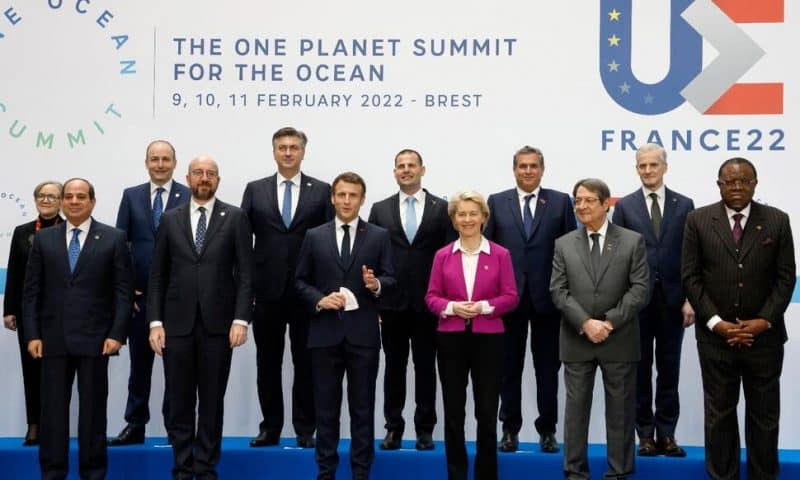 World Leaders at France Summit Mull Ways to Protect Oceans