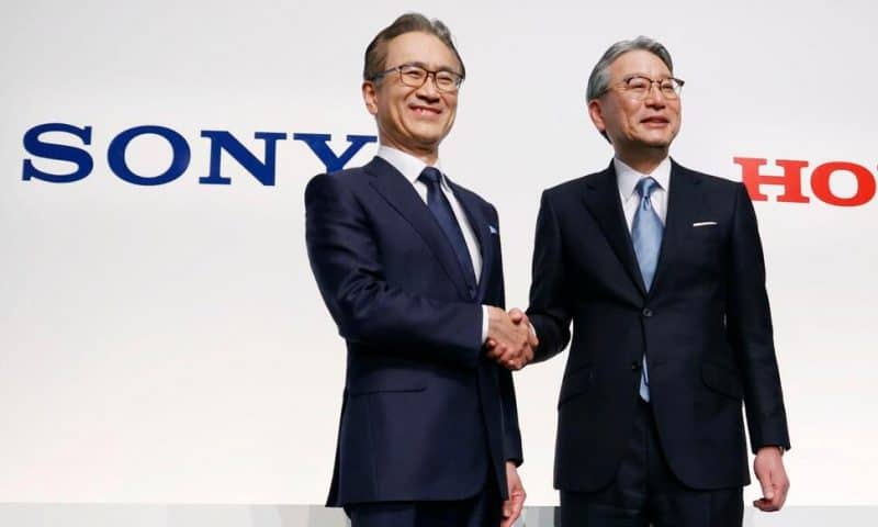 Japan’s Honda, Sony Joining Forces on New Electric Vehicle