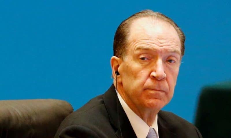 World Bank’s Malpass Warns Against Hoarding of Food or Gasoline