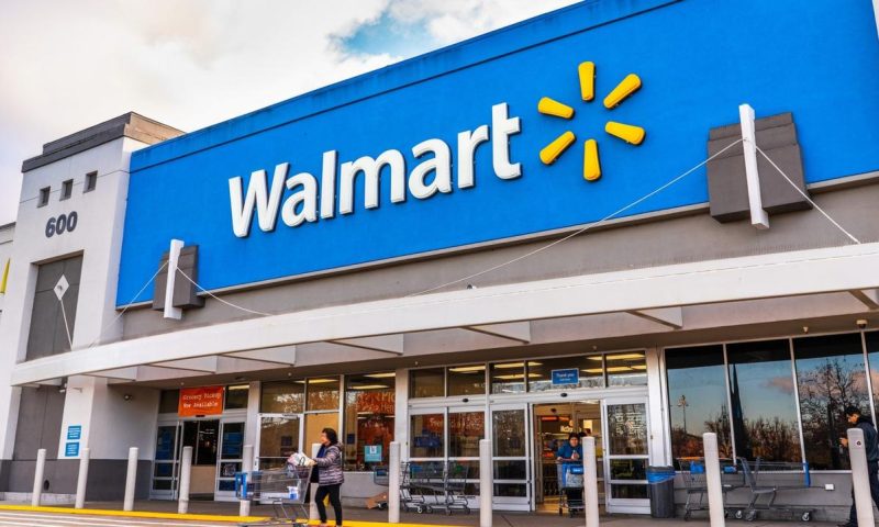 Walmart stock leads Dow’s decliners in wake of Target’s margin warning