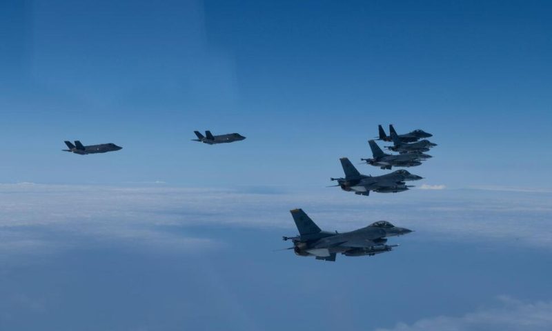 US, Allies Fly Fighter Jets Amid North Korea Tensions