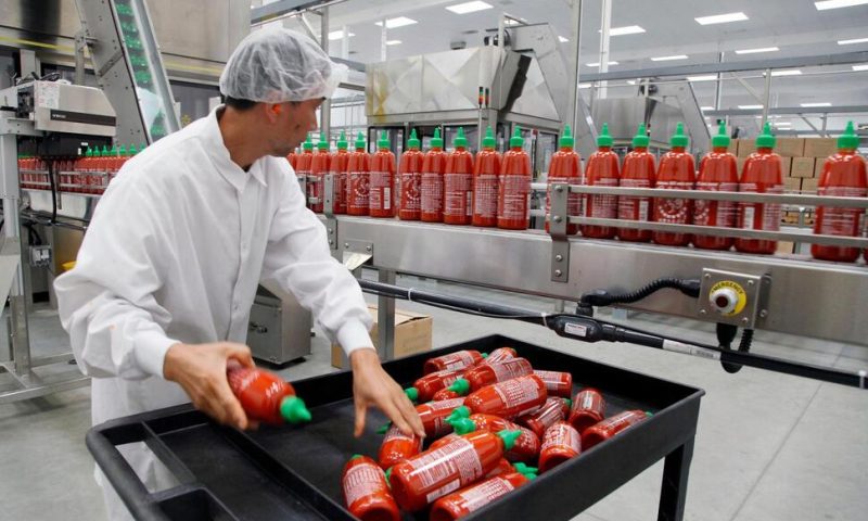 Sriracha Hot Sauce Maker Warns of Shortage