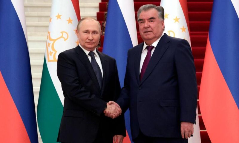 Russia Working on Taliban Ties, Putin Says in Tajikistan