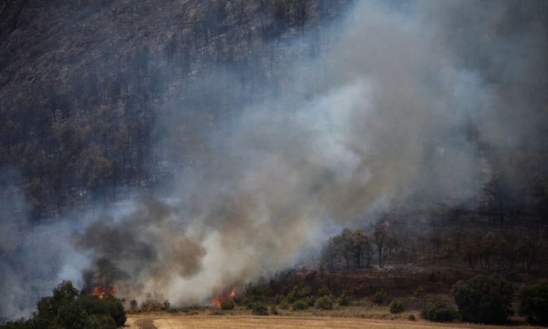 Wildfires Ravage Woods in Spain’s Catalonia as Heat-Wave Bites