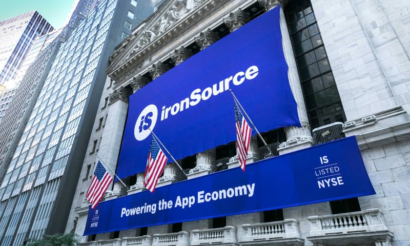 IronSource rallies on deal to be bought by Unity Software
