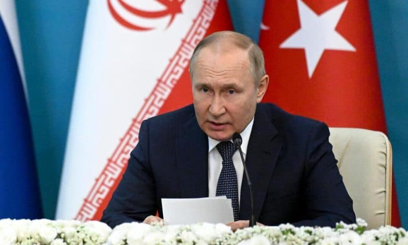 Putin Warns EU That Gas Supplies Could Keep Dwindling