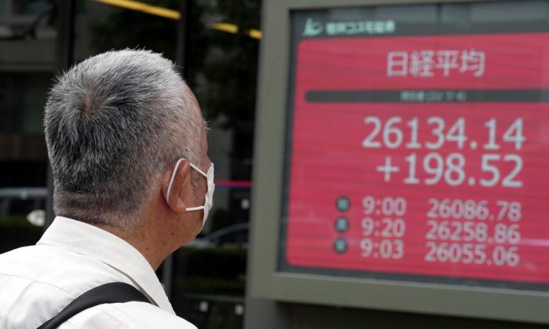 World Shares Mostly Higher Ahead of July 4 Holiday in US