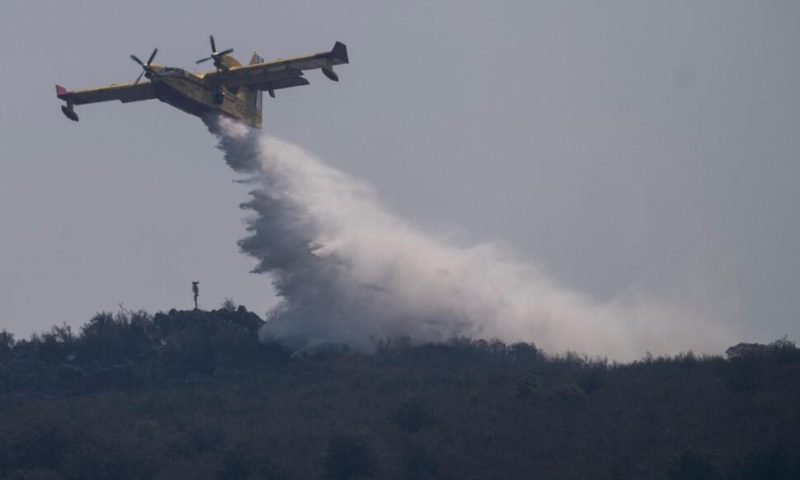 European Wildfire Threat Recedes as Temperatures Drop